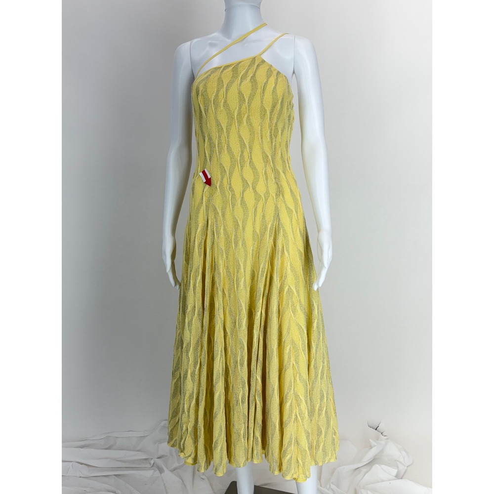 Black Halo Athena Midi Dress Large - Picture 3 of 6
